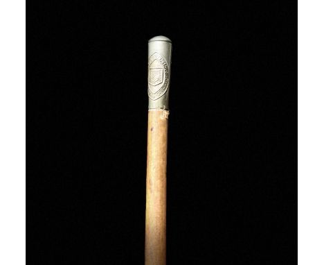A Truro Cathedral school swagger stick, length 73cm.