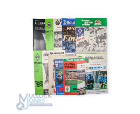 UEFA CUP FINALS match programmes to include 1979 Borussia Monchengladbach v Red Star Belgrade (23 May) and 2nd leg Red Star B