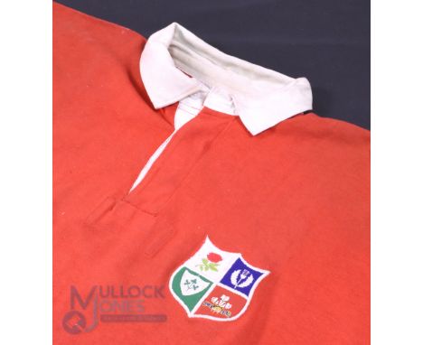 1980 Graham Price's British and Irish Lions Rugby Jersey: Iconic memorabilia, a scarlet Lions jersey from the S African tour 