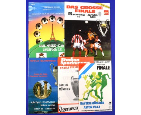 European Cup finals 1981 Real Madrid v Liverpool, 1982 Aston Villa v Bayern Munich, 1982 Aston Villa v Bayern Munich (stadium