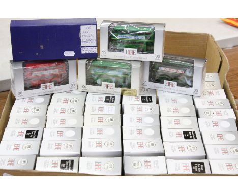 55 Boxed Exclusive First Edition EFE diecast models plus an unboxed scarce EFE AEC RML2717 Gt Yarmouth 