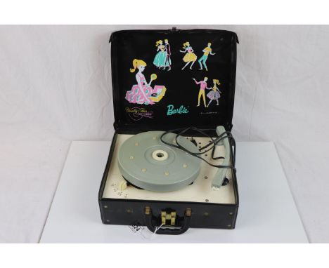 Original 1962 Mattel Barbie Vanity Fair record player model 42, untested but gd overall condition