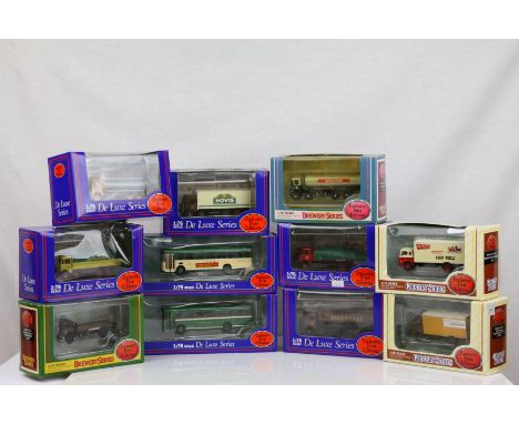 11 Boxed Exclusive First Edition EFE diecast models to include De Luxe Series x 7, Brewery Series x 2 and Grocery Series x 2,