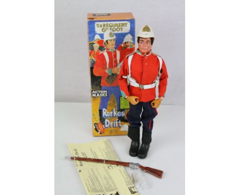 Scarce Action Man - Boxed ltd edn 24th Regiment of Foot Rorkes Drift uniform figure produced to celebrate London Action Man D