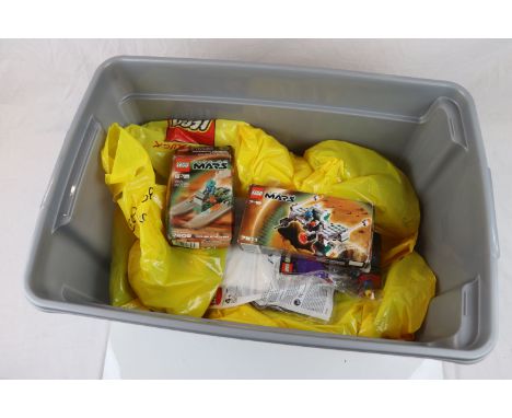 Collection of 13 bagged Lego sets with instructions to include Super Heroes, Chima, Nexo Knights, City, Star Wars, Ninjago, 7