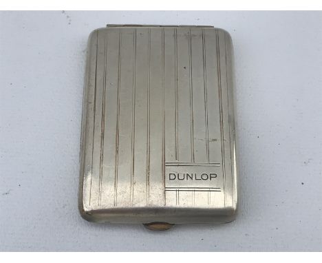 A Dunlop rectangular vesta case. 