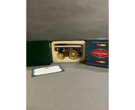 A vintage Corgi Glory of Steam limited edition premium Diecast Fowler B6 Superlion engine 