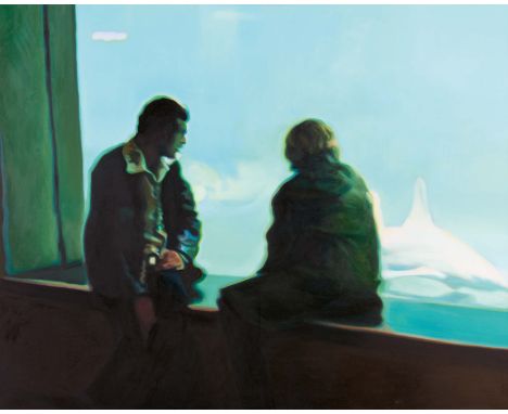 WATERS, KATE1964 Vallee Lourdes/Kanada Titel: "The Deep End". Datierung: 2000. Technik: Öl auf Leinwand. Maße: 120 x 150cm. B