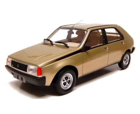 Ottomobile OT087 1:18 Scale Die Cast Renault 14 TS Champagne 1983. Stock photo used. Brand new in box.