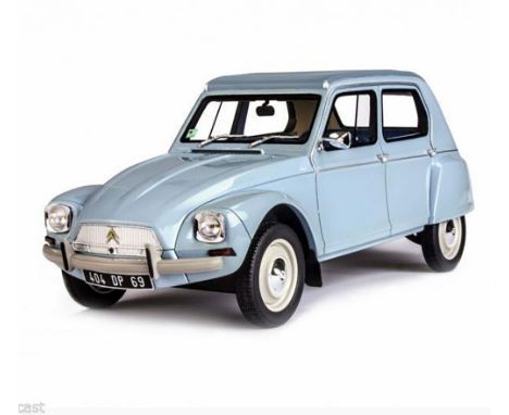 Ottomobile OT132 1:18 Scale Die Cast Citroën Dyane Bleu Mésange 1967. Stock photo used. Brand new in box.