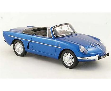Ottomobile OT063 1:18 Scale Die Cast Alpine A108 Cabriolet Bleu Alpine 1961. Stock photo used. Brand new in box.
