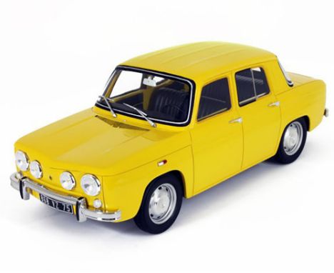 Ottomobile OT123 1:18 Scale Die Cast Renault 8 S Jaune 386 1968. Stock photo used. Brand new in box.