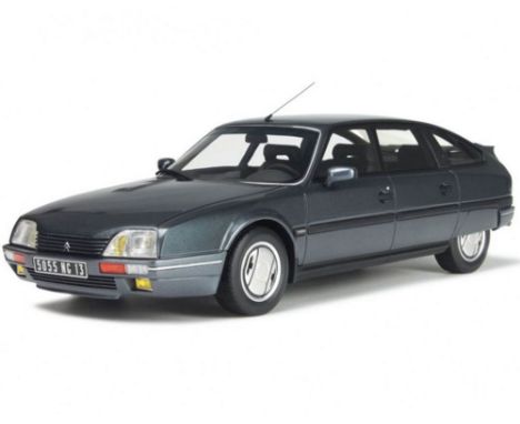 Ottomobile OT178 1:18 Scale Die Cast Citroën CX 25 GTI Turbo 2 Gris Meteor 1974. Stock photo used. Brand new in box.