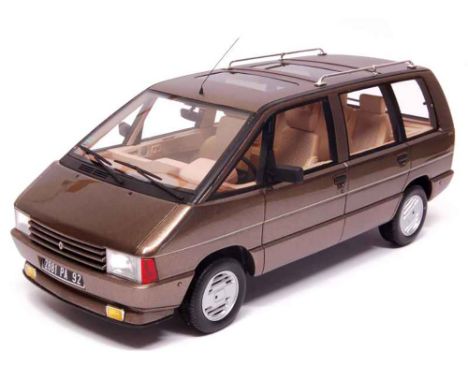 Ottomobile OT135 1:18 Scale Die Cast Renault Espace 2000-1 Brun Canelle 1985. Stock photo used. Brand new in box.