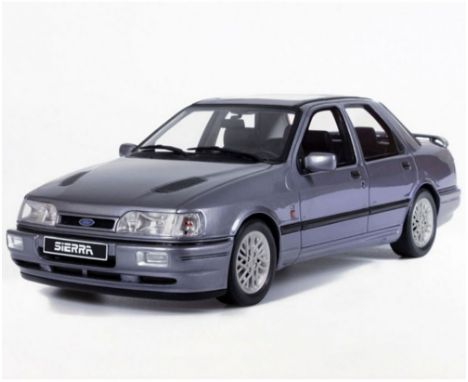Ottomobile OT607 1:18 Scale Die Cast Ford Sierra 4X4 Cosworth Moonstone Blue 1990. Stock photo used. Brand new in box.