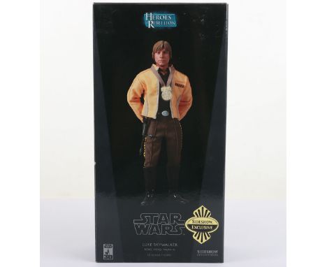 Star Wars Sideshow Exclusive Collectibles 1:6th Scale Luke Skywalker Heroes of the Rebellion 30th Anniversary boxed 2007. Goo