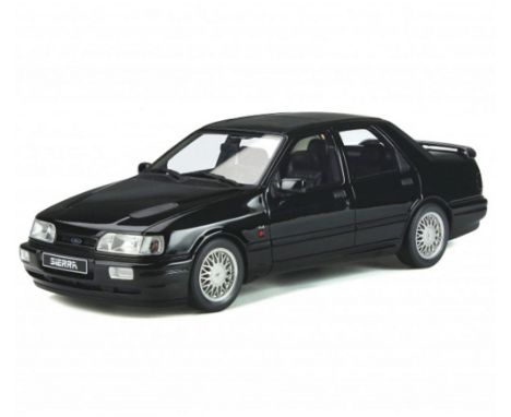 Ottomobile OT854 1:18 Scale Die Cast Ford Sierra 4x4 Cosworth Black Brasilia 1992. Stock photo used. Brand new in box.