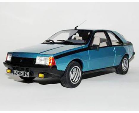 Ottomobile OT586 1:18 Scale Die Cast Renault Fuego GTX 2L Bleu Saphir 1982. Stock photo used. Brand new in box.