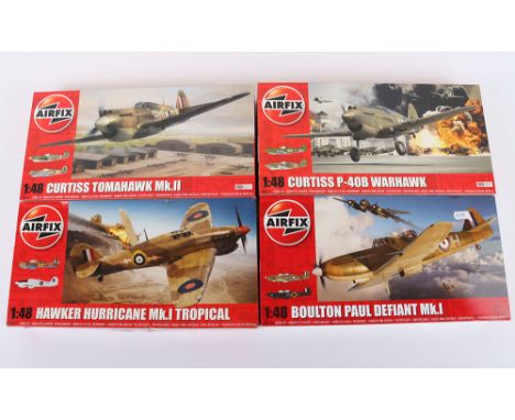 Four Airfix 1:48 Scale Aircraft Models Kits all new in box.