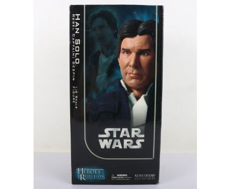 Star Wars Sideshow Exclusive Collectibles 1:6th Scale Han Solo Rebel Captain Bespin Heroes of the Rebellion 30th Anniversary 