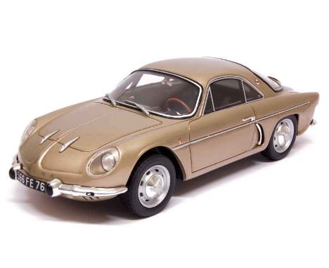 Ottomobile OT100 1:18 Scale Die Cast Alpine A108 Tour De France Beige Sable Métal 1961. Stock photo used. Brand new in box.