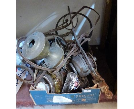 A collection of period lighting