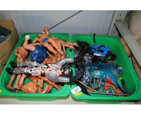 A quantity of Action Man figures and accessories 