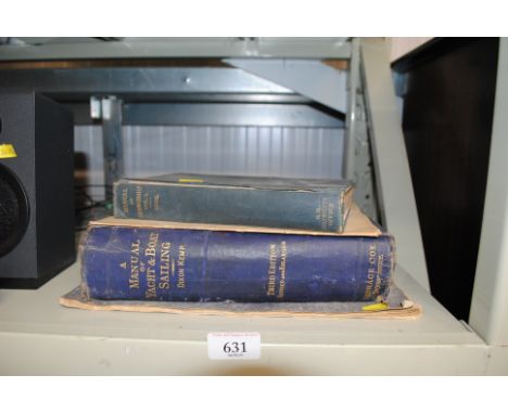 A Manual of Seamanship Volume 1, 1932, A Manual of yacht and boat sailing by Dickson Kemp etc