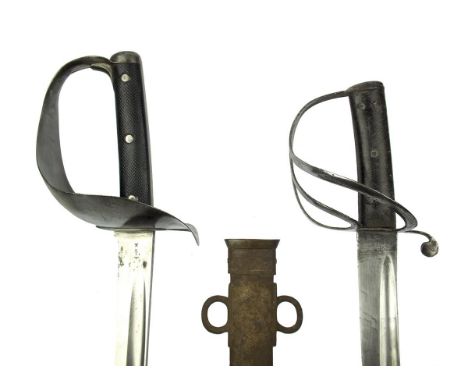 An 1899 Pattern Cavalry Trooper's sword by Wilkinson with various Ordnance stamps and marked to the 2DG and the RHA, containe
