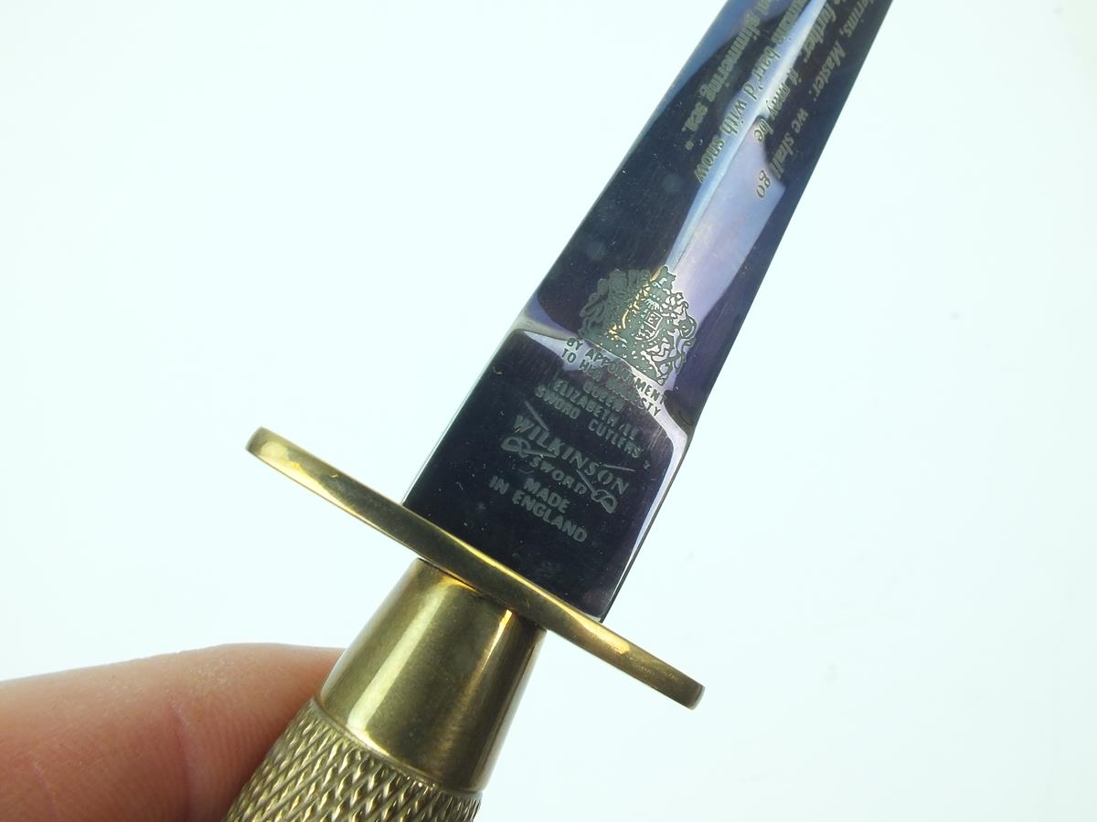 A Wilkinson Sword SAS Golden Jubilee Fighting Knife, commemorative
