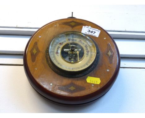 INLAID BAROMETER D: 8"