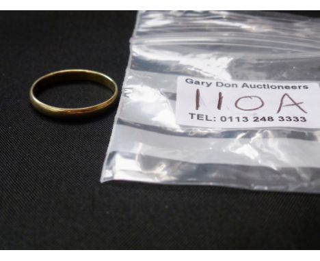 9K GOLD RING W: 1.7G SIZE: Q/R