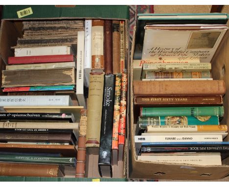 Books - collection of pipe and smoking related books - to include Chat on English Tobacco Jars, by Reginald Myers, Wooden Byg