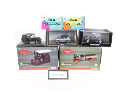 Diecast boxed selection of various manufacturers - including Corgi, Minichamps, Vitesse, etc (3 boxes)