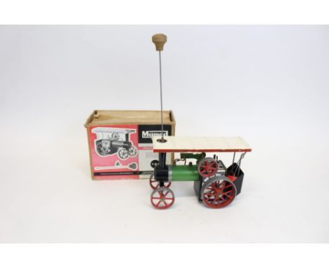 Mamod Live Steam Traction Engine TE1 - boxed