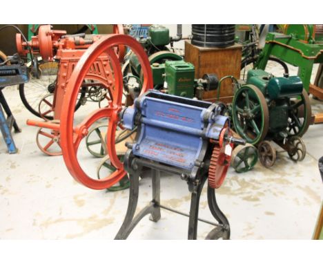 R. Hunt & Co. oil cake mill in red and blue painted liveryIf you are looking to purchase, or are fortunate enough to purchase