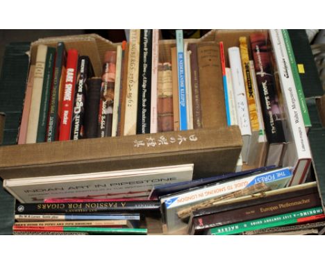 Books - collection of pipe and smoking related books - to include GBD St. Claude Story, An Armchair in The Smoking Room, vari