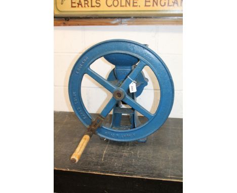 R. Hunt & Co. table grinding mill in blue liveryIf you are looking to purchase, or are fortunate enough to purchase an item f