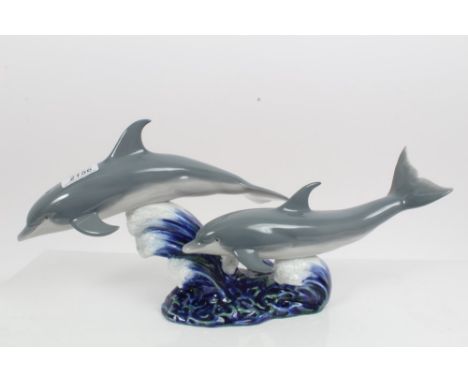 Lladro porcelain model, entitled - Dance of The Dolphins, boxed CONDITION REPORT Excellent condition