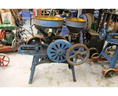 R. Hunt & Co. combined crushing and grinding mill in blue painted finishIf you are looking to purchase, or are fortunate enou