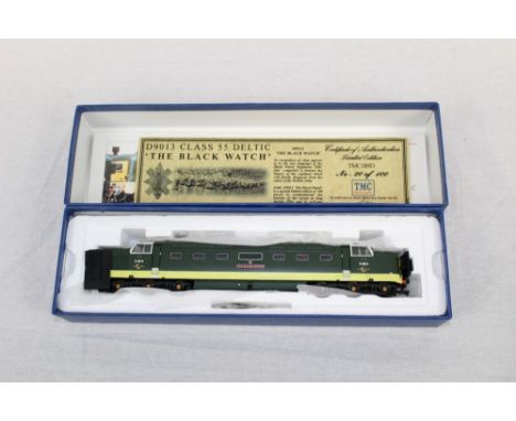 Railway - Bachmann TMC - Exclusive limited edition Deltic D9013 - The Black Watch no. 22 of 100, boxed