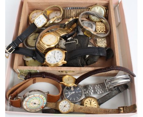 Group of mixed wristwatches - including Citizen, Timex, Smiths, Rotary, etc