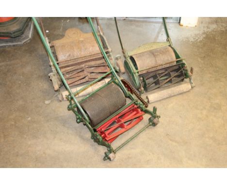 Ransomes Atlas mower, together with Ransomes Marquis mower and one other old mowerIf you are looking to purchase, or are fort