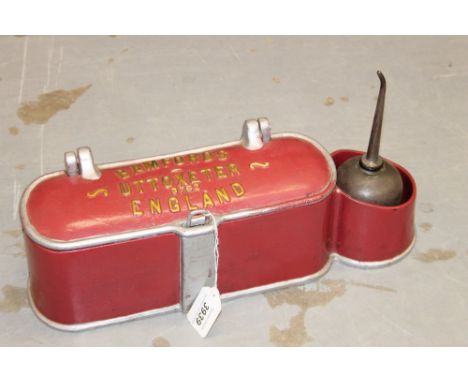 Bamfords stationary engine implement toolbox - restored in red livery