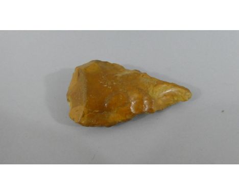 A Paleolithic Axe Head, 11cms Long 