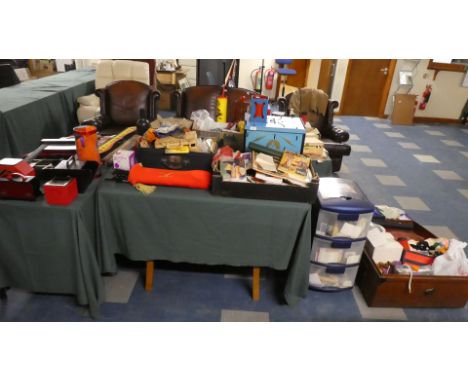 A Large Collection of Magicians Props. Tricks, Magic Books Etc, Circa 1990 and Belonging to Ken Fryer