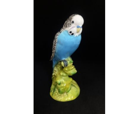 Beswick, Blue Budgie No 1217, Beswick, Pinot Pony No 1373, first version brown/white, skewbald, gloss, Beswick, a Kingfisher 