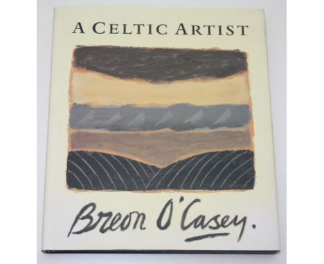 BREON O'CASEYA Celtic ArtistSigned and with an ink sketch