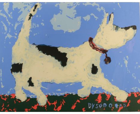 JULIAN DYSONOut for A Walk Artists proof lithograph Signed, inscribed and dated 2000Together with a figure study by Colin Sco