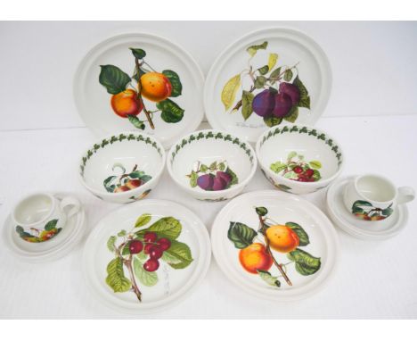 Two boxes of Portmeirion pottery comprising of dinner and tea ware  **PLEASE NOTE THIS LOT IS NOT AVAILABLE FOR PACKING AND P